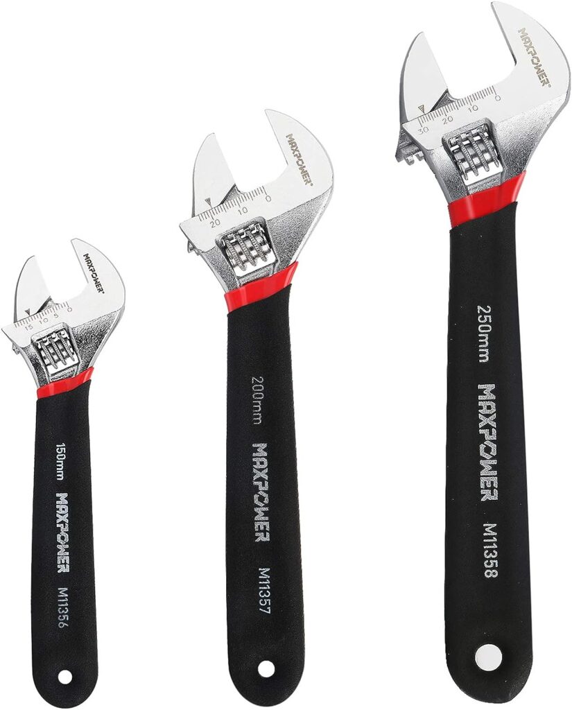 MAXPOWER Adjustable Spanner Set