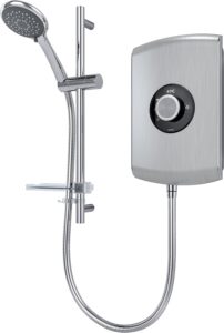 Triton Showers REAMO8BRSTL Amore Slender Electric Shower
