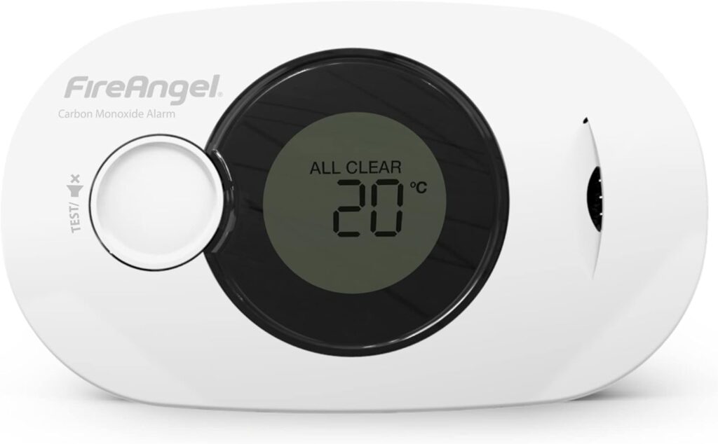 Fireangel FA3322 Digital CO Alarm with 10 Year Sealed For Life Battery