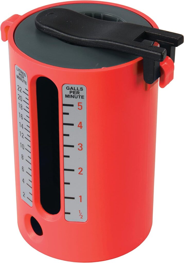 Dickie Dyer 952557 Flow Measure Cup 2.5 - 22L
