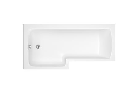 L Shaped Shower Bath