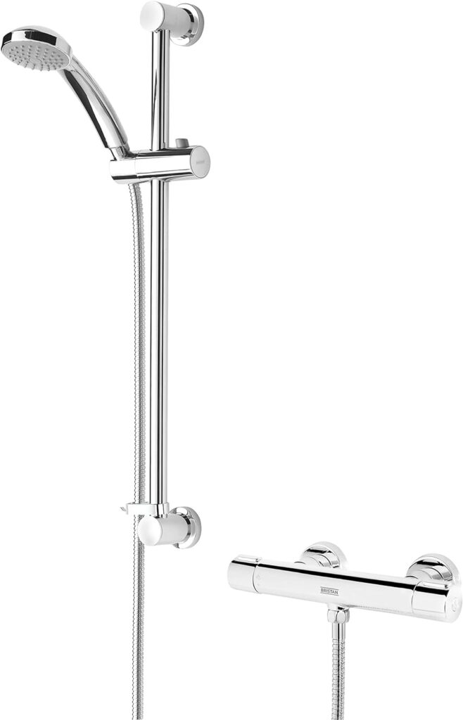 Bristan Frenzy Chrome Thermostatic Fast Easy Fit Bar Shower Valve