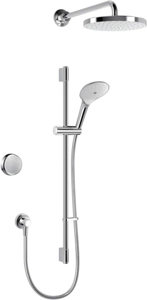 Mira Activate Rear Fed Twin Outlet Digital Shower