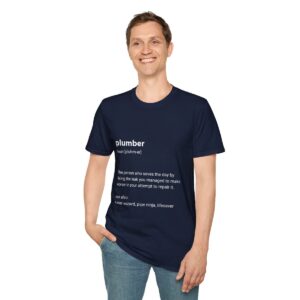 Definition of a Plumber T-Shirt - Colours